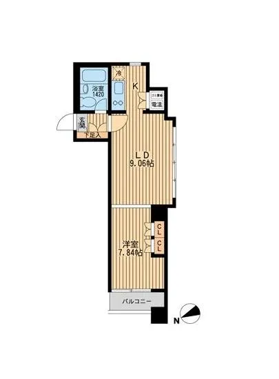 オーパスホームズ芝公園 1003