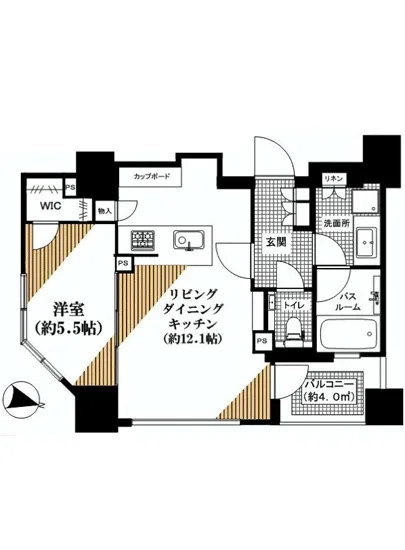 ディアクオーレ乃木坂 304