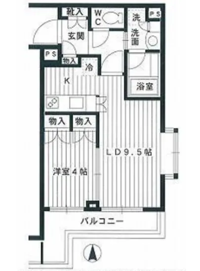 アビテ四谷大京町 2F