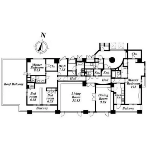 オリンピアード麻布霞坂 1401