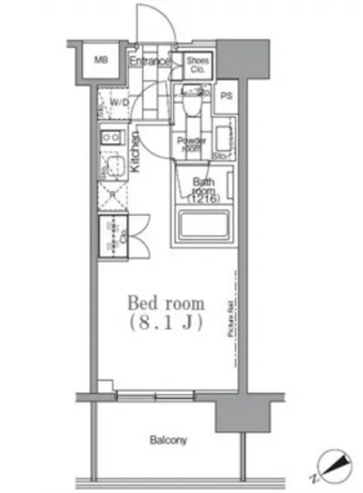 パークハビオ目黒リバーサイド 504