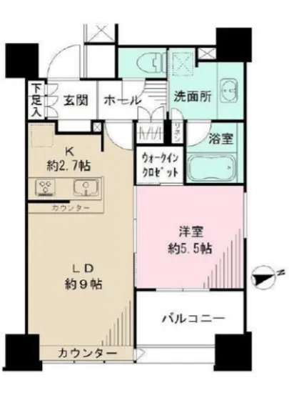 新宿山吹アインスタワー 1206