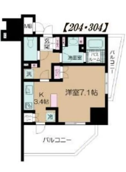 パレステージ上野 304