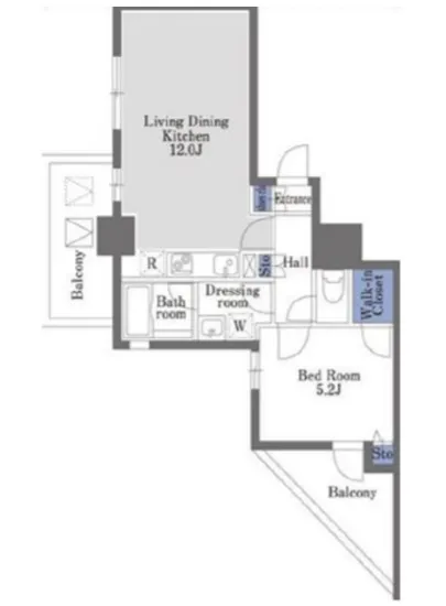 ドゥーエ日本橋 804