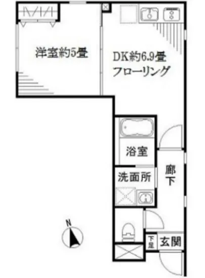 リベルタ東新宿 401