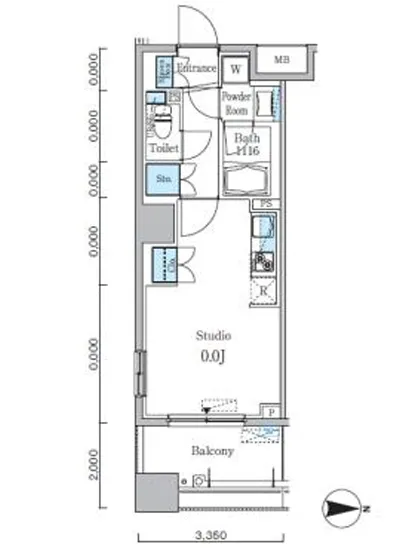パークキューブ亀戸 1111