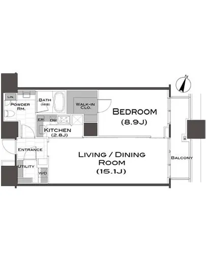 パークアクシス青山一丁目タワー 1709