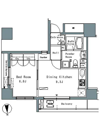 パークアクシス仲御徒町 1203