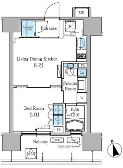 パークアクシス高田馬場 1302