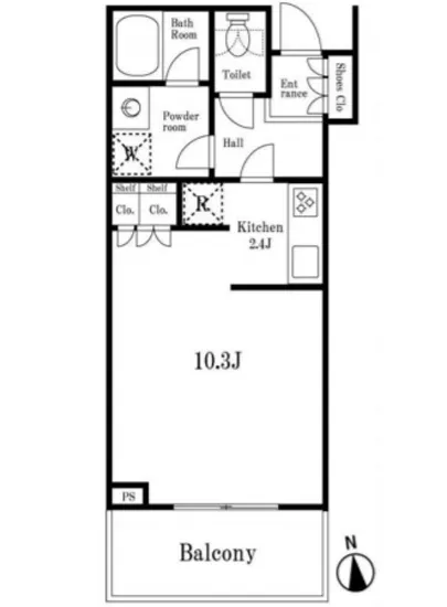 パークタワー目黒 1304