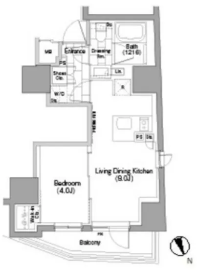 ザ・パークハビオ品川戸越 301