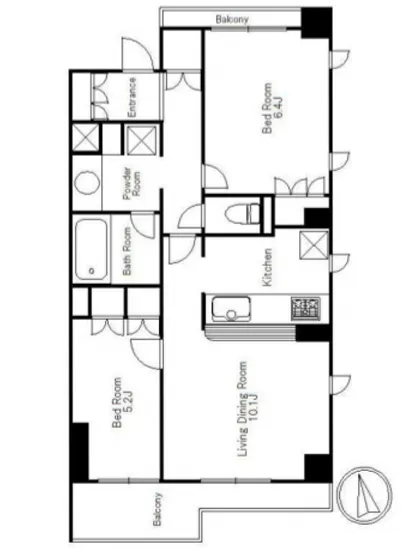 フレアコート駒場 201
