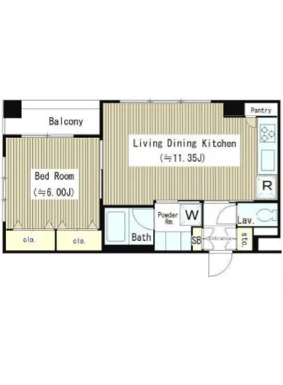 クレール碑文谷ソアレ 205