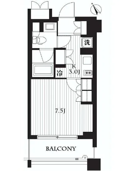 シティインデックス三田伊皿子坂 4階