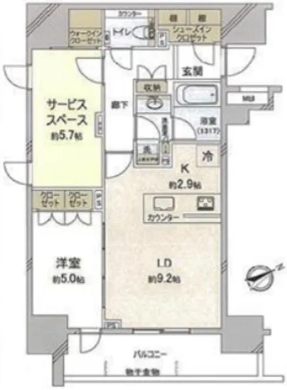 リビオ目黒リバーサウス 9F