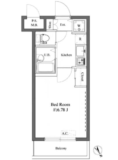 ハーモニーレジデンス東池袋ステーションフロント 303