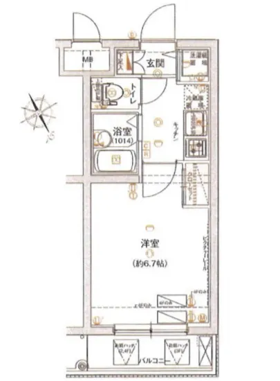 ハーモニーレジデンス東池袋ステーションフロント 103