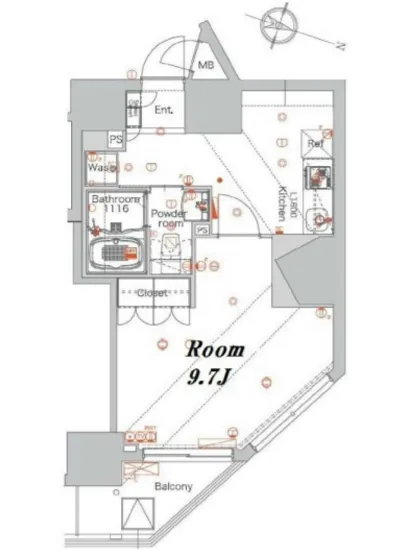 メイクスデザイン西新宿 1303