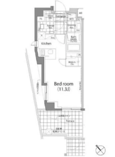 パークハビオ中目黒 108