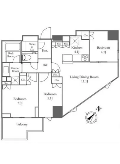 プラウド恵比寿南 12F