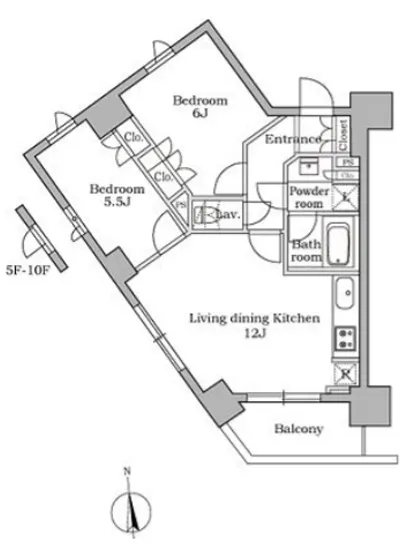 レジディア三軒茶屋 802