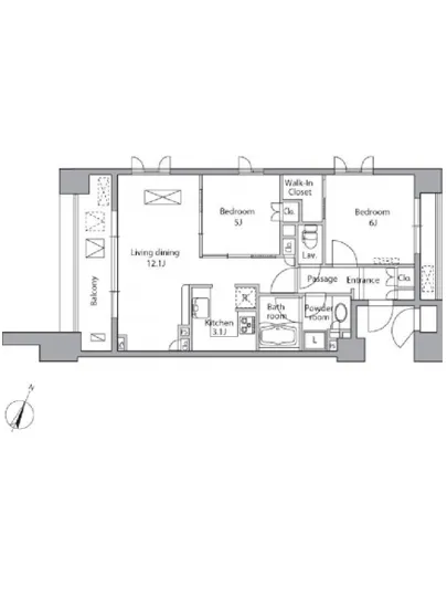 レジディア水道橋 501