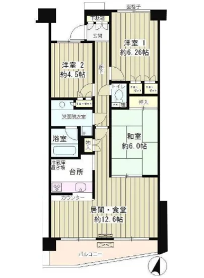 クラッサ目黒かむろ坂 306
