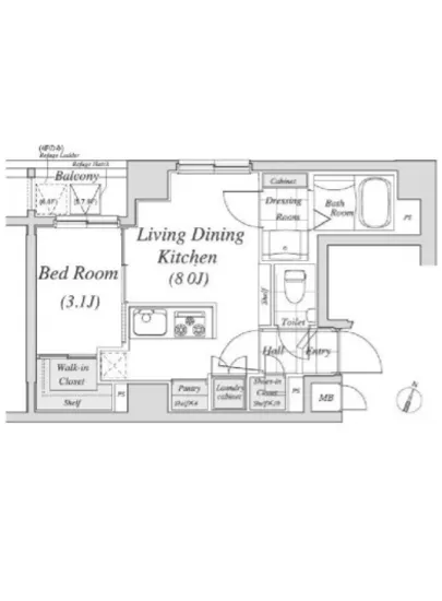 レジディア神田 903