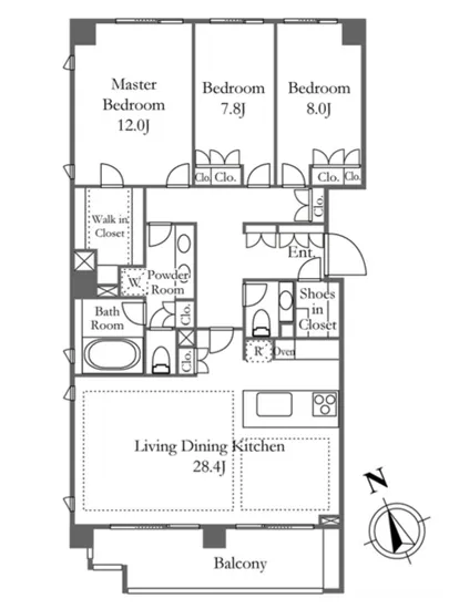 西麻布レジデンス 101