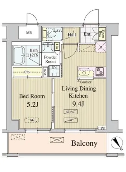 アンソレイユ代々木 102