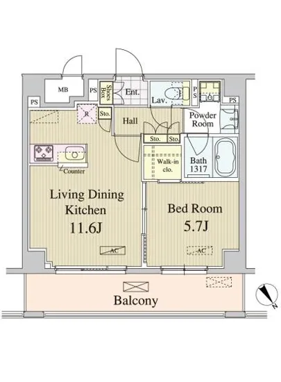 アンソレイユ代々木 207