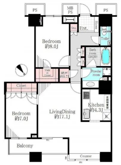 THE TOKYO TOWERS SEA TOWER 37F