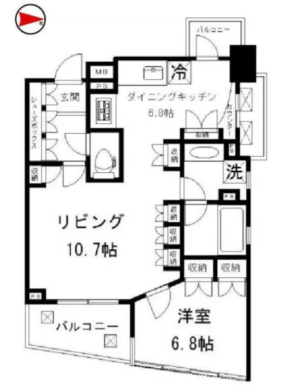 ピアース神楽坂 11F