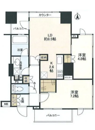 クオリア神南フラッツ 10F