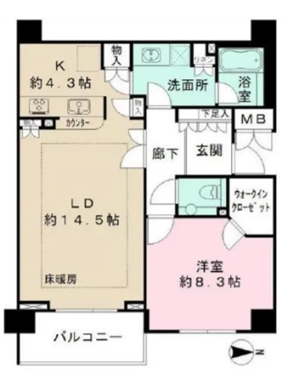 パークハウス四谷 403