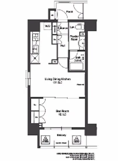 コンフォリア浅草松が谷 701