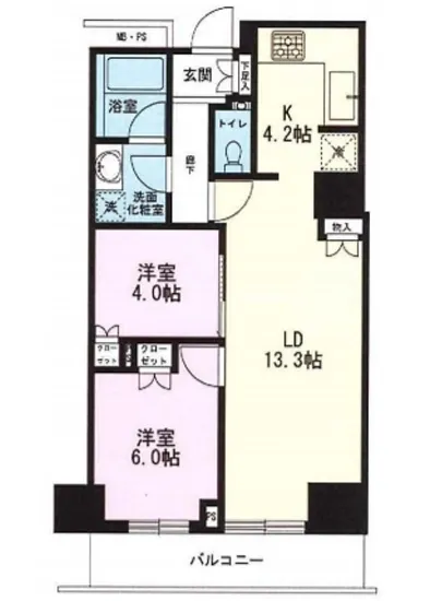ザ・パークハウス新宿タワー 1807