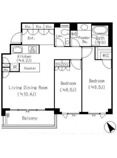 ガーデン東が丘アネックス 204