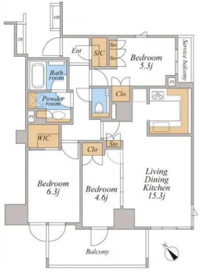 パークホームズ日本橋水天宮前 704