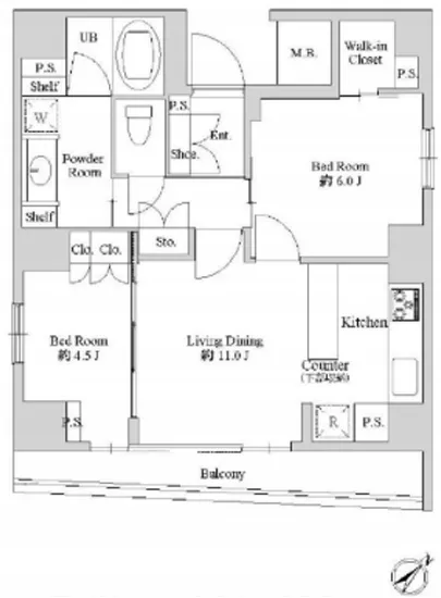 エルスタンザ日本橋久松町 801