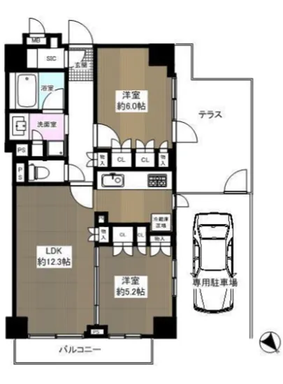 プレシス市谷台町坂 207