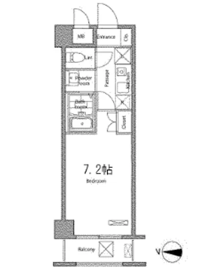 レジディア新宿イースト 402