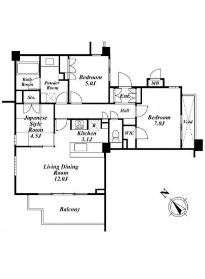 プライムアーバン新宿夏目坂タワーレジデンス 314