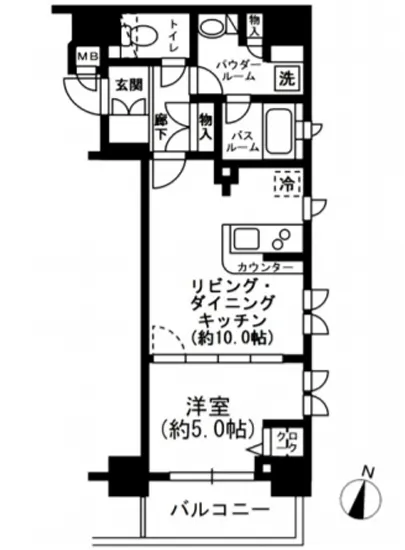 レジディア神田東 205