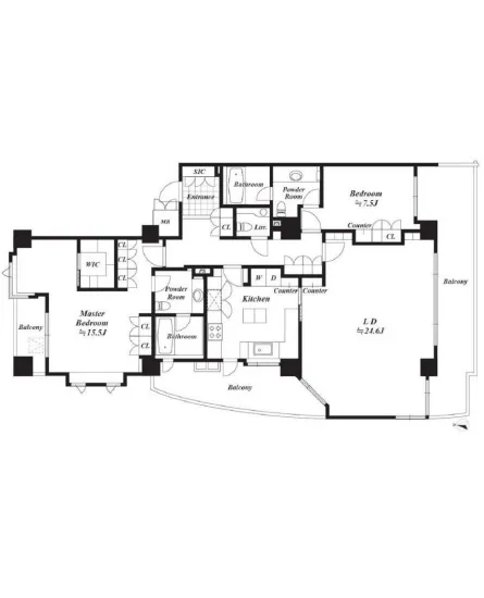 ラトリエ赤坂 3F