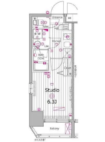 ガーラ・プレシャス渋谷六本木通り 5F