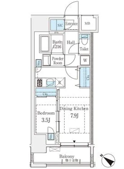 プライムレジデンス渋谷 803