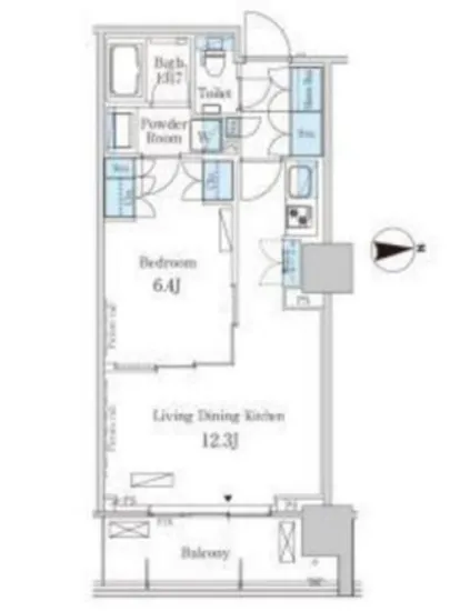 パークアクシス池田山 512