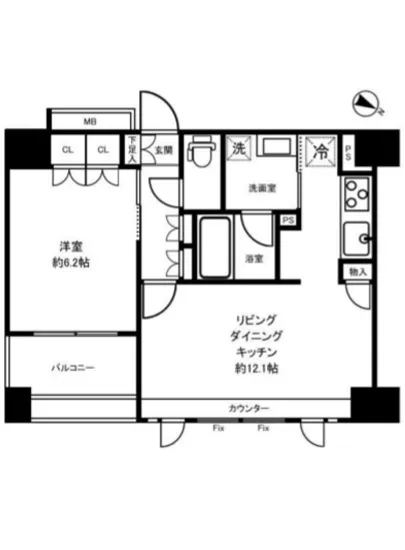 アイディーコート日本橋浜町 802