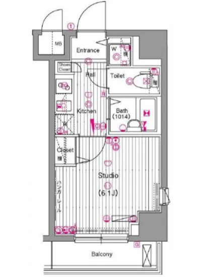 ガーラ・ステーション新富町 3F